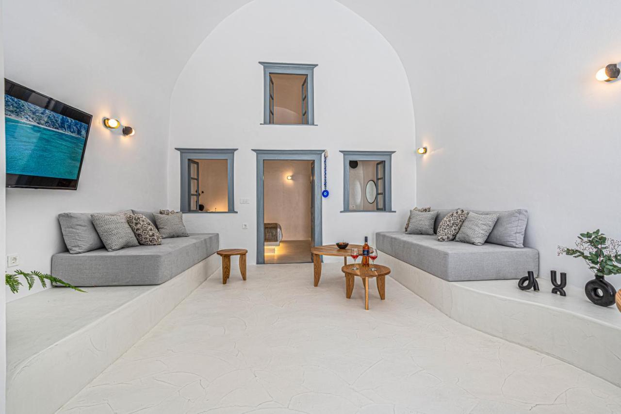 Villa Paradeisos Karterados ภายนอก รูปภาพ