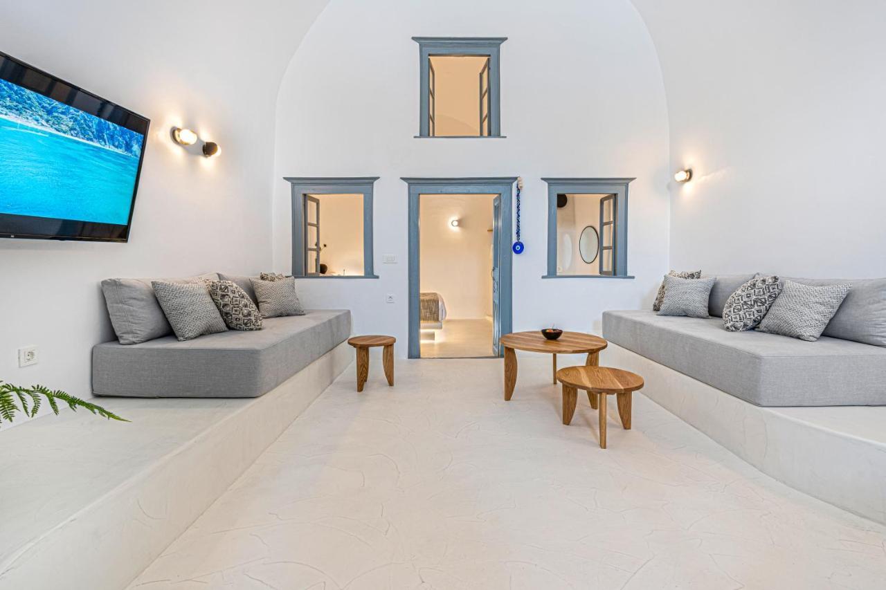 Villa Paradeisos Karterados ภายนอก รูปภาพ