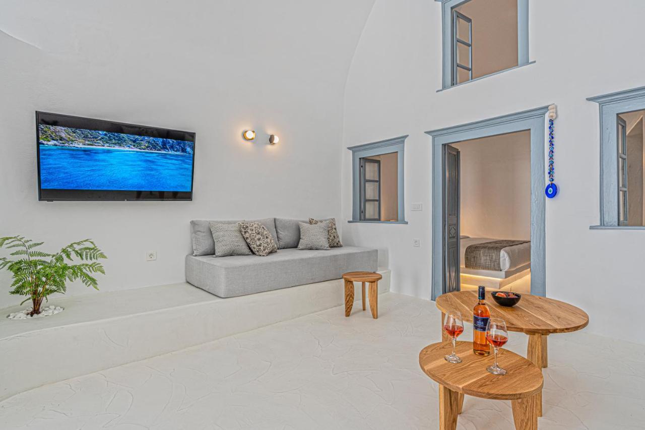 Villa Paradeisos Karterados ภายนอก รูปภาพ